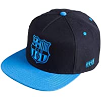 Los mejores  - FCB Gorra Oficial FC Barcelona Azul Visera Plana